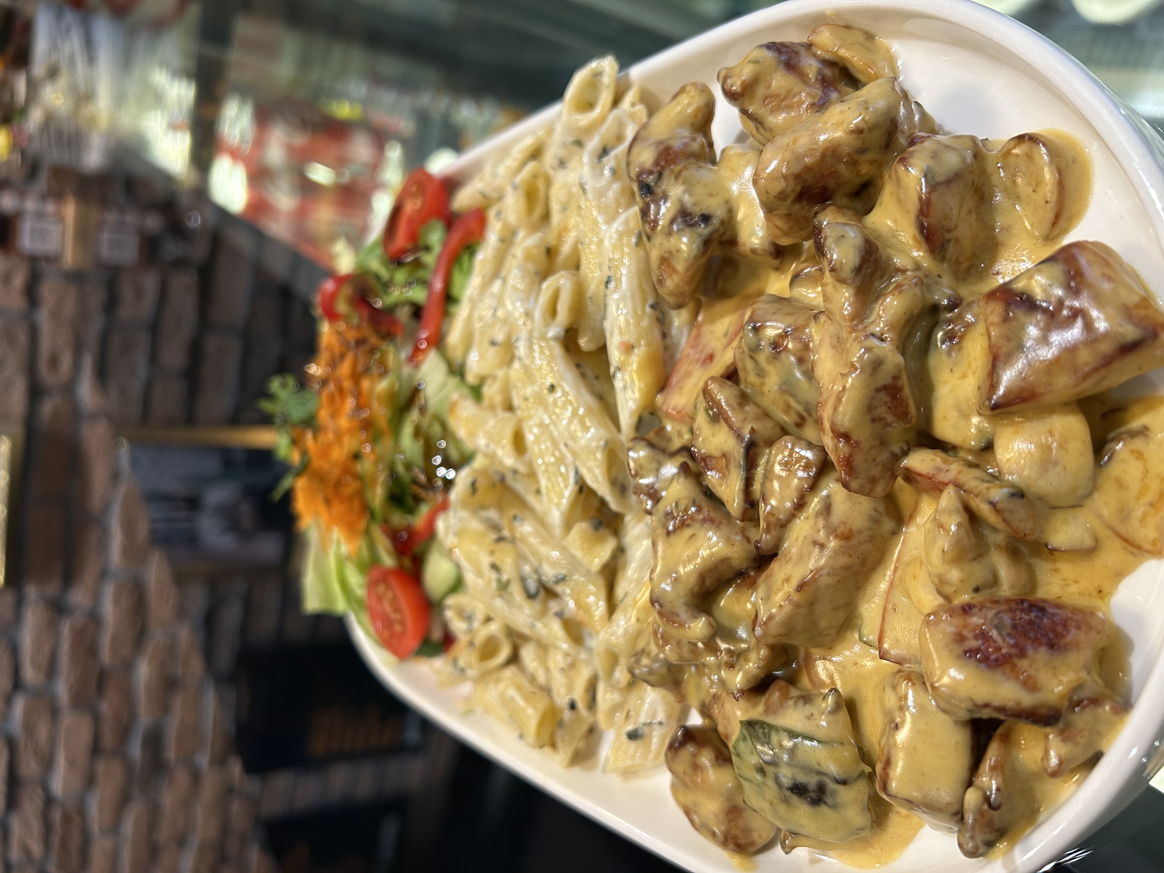 Cheddar Soslu Tavuk